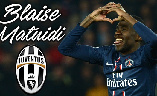 Juventus chiêu mộ thành công 'ông vua tuyến giữa' Matuidi của PSG