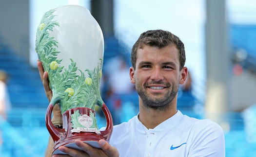 TENNIS 21/8: Dimitrov vô địch Cincinnati Open 2017. Hoàng Nam được xếp hạng hạt giống số 1 tại SEA Games 29