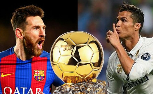 ẢNH CHẾ: Messi dâng Quả bóng Vàng cho Ronaldo, MSN lại phát khóc vì CR7