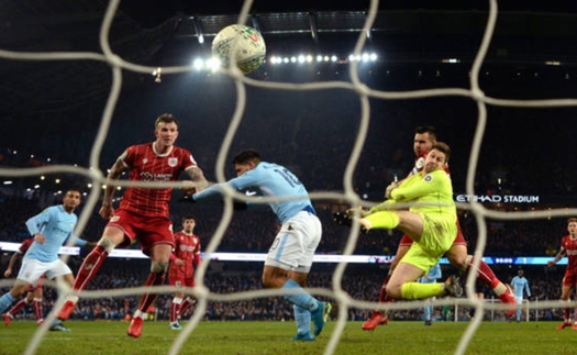 Video clip highlights bàn thắng Man City 2-1 Bristol: Chiến thắng nghẹt thở