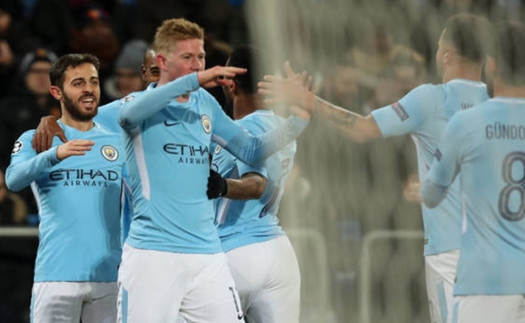 Basel 0-4 Man City: Hủy diệt đối thủ, Man City đặt một chân vào Tứ kết