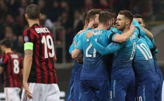 ĐIỂM NHẤN AC Milan 0-2 Arsenal: Pháo thủ có thể vô địch Europa League, Milan chạm đất