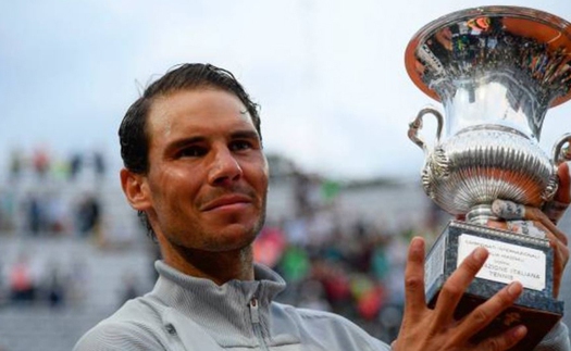 Nadal lần thứ 8 vô địch Rome Masters, trở lại ngôi vị số 1 thế giới