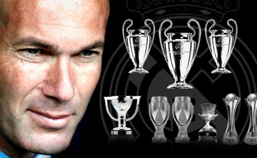 Cả thế giới thán phục ‘Siêu nhân’ Zidane, giành 9 danh hiệu trong 2,5 năm