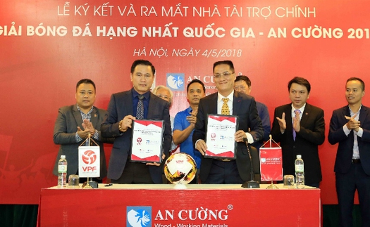 Giải hạng Nhất quốc gia 2018 chính thức có nhà tài trợ mới