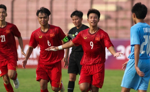 Bóng đá Việt Nam hôm nay: U16 Việt Nam vs U16 Thái Lan (15h30)