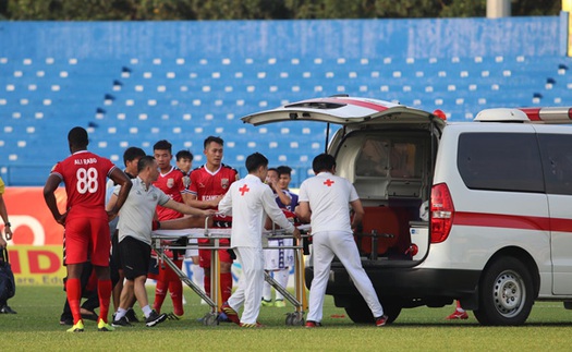 'Trọng tài Duy Lân đã làm tốt khi sơ cứu cầu thủ suýt nuốt lưỡi'