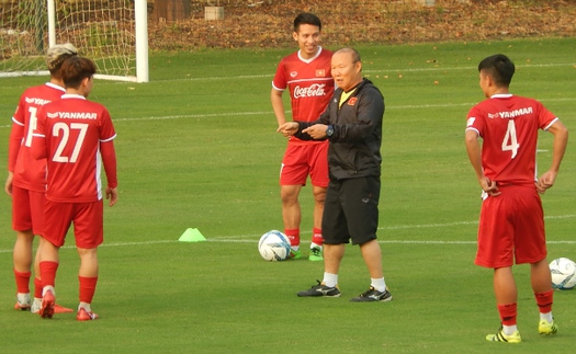 HLV Park Hang Seo cảnh báo tuyển Việt Nam trước ASIAN Cup 2019