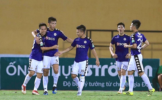 Hà Nội FC 5-0 Than Quảng Ninh: Thi đấu thăng hoa, Hà Nội FC tạo mưa bàn thắng