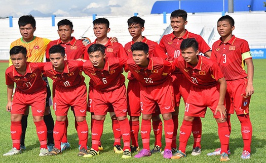 U15 Việt Nam ngược dòng đánh bại U15 Campuchia