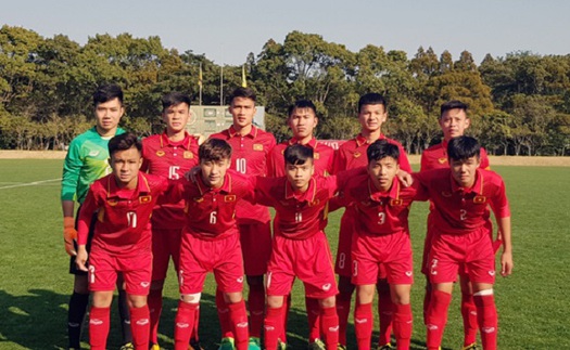 U16 Việt Nam giành ngôi Á quân giải U16 quốc tế tại Nhật Bản