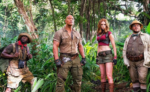 'Jumanji: Welcome to the Jungle' tung trailer mãn nhãn với Dwayne Johnson