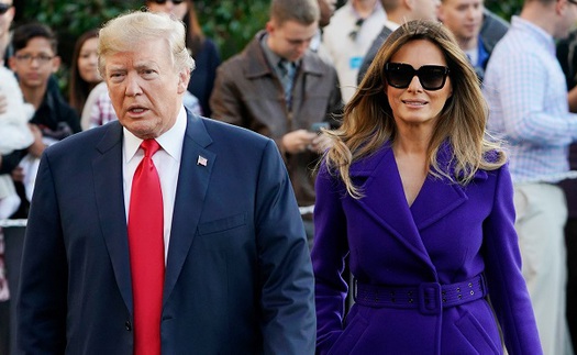 Bà Melania Trump làm gì khi Tổng thống Donald Trump đang công du Việt Nam?