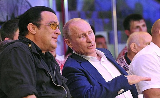 Siêu sao võ thuật người Mỹ Steven Seagal trở thành đặc phái viên cho chính phủ Nga