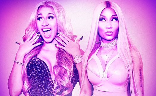 Sau màn giật tóc ném guốc, Cardi B lên mạng chửi Nicki Minaj