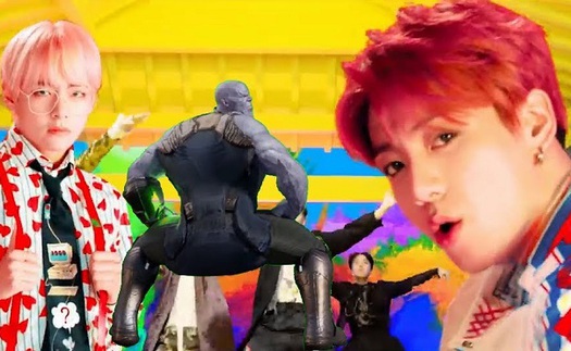 Thanos nhảy ‘Boy With Luv’, đúng là nhiều điều chỉ BTS mới có