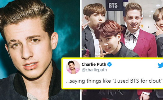 Charlie Puth tức tối vì bị nói dùng BTS gây chú ý, ARMY 'chia rẽ'