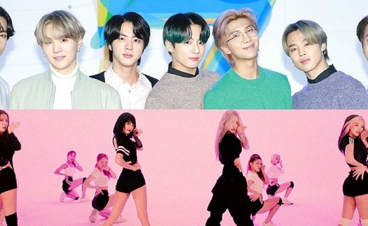 BXH Nhóm nhạc Kpop tháng 7: Blackpink bám sát nút BTS