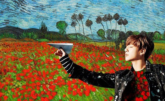 Jungkook BTS bỗng được báo tây xếp ngang hàng với Van Gogh