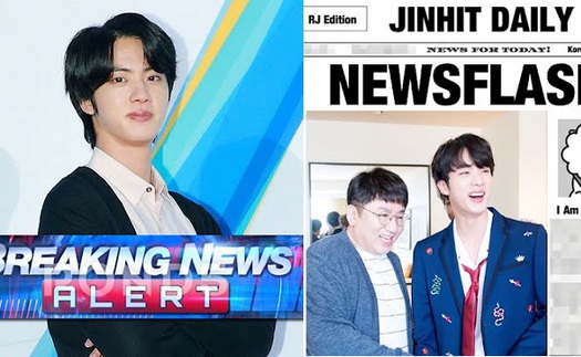 ARMY tha thiết mong phóng viên Jin BTS trở lại ngay và luôn