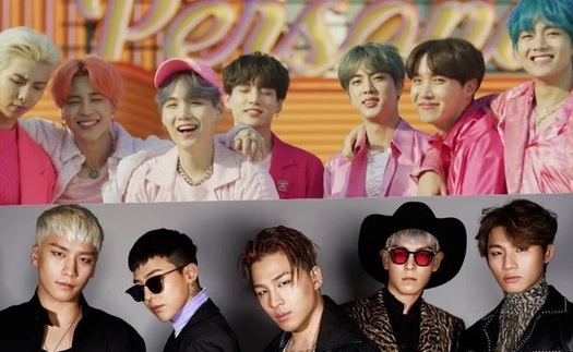 BXH Ca sĩ tháng 4: BigBang bám sát BTS, liệu có thể vượt?