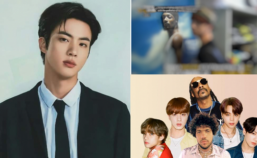 Jin BTS từ fanboy thẫn thờ bên ảnh Snoop Dogg tới ‘Bad Decisions’ hôm nay