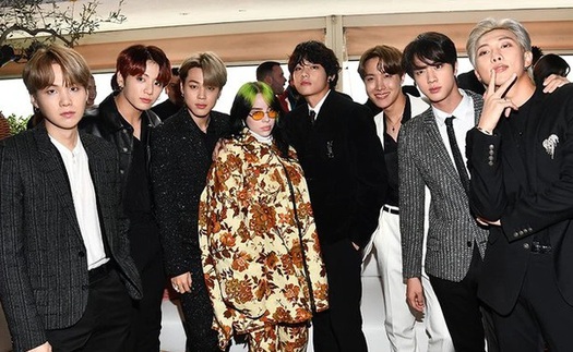 BTS quẩy điên cuồng tại hòa nhạc Billie Eilish