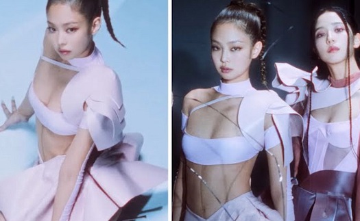 Tranh cãi gay gắt về váy của Jennie Blackpink trong ‘Pink Venom’