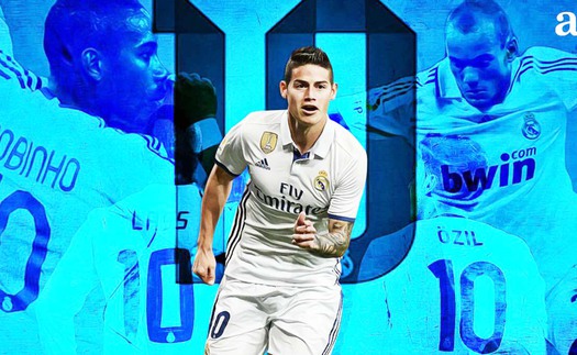 Real Madrid và chiếc áo số 10 'bị quỷ ám'