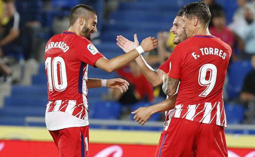 Video clip highlights bàn thắng trận Las Palmas 1–5 Atletico Madrid