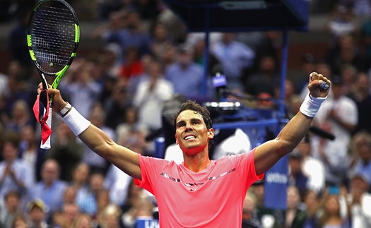 Vùi dập sao trẻ, Nadal đầy hưng phấn đợi Federer ở bán kết US Open