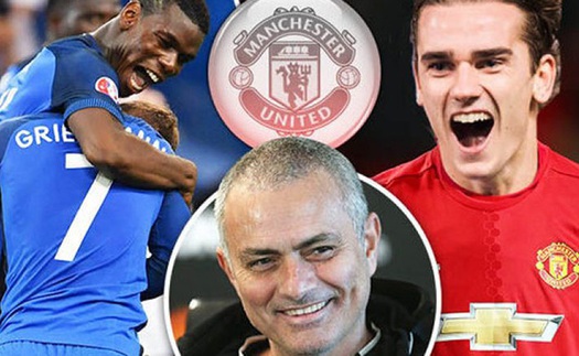 TIN HOT M.U 10/09: Mourinho bảo vệ Phil Jones, để dành áo số 7 cho Griezmann, quyết mua Lemar