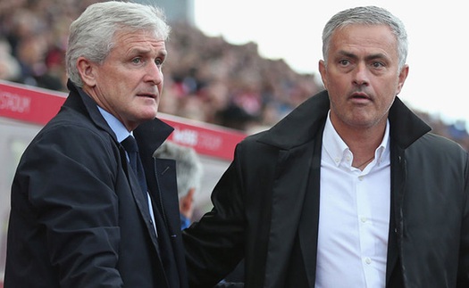 Bị lăng mạ, Mourinho không thèm bắt tay đồng nghiệp sau trận M.U hoà Stoke