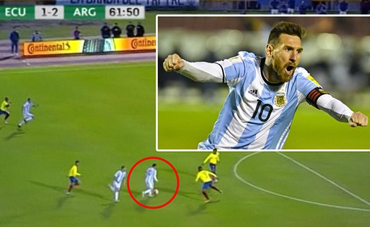 Một tay đưa Argentina tới World Cup, Messi sẽ vượt Ronaldo để giành Bóng vàng?