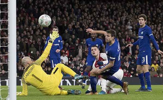 Video clip highlights bàn thắng trận Arsenal 2-1 Chelsea: Pháo thủ vào chung kết gặp Man City