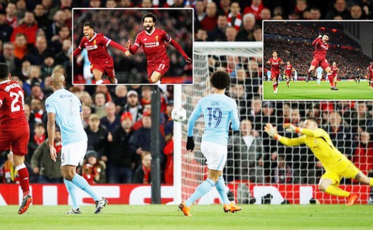 Video bàn thắng và highlights Liverpool 3-0 Man City: Salah bùng nổ, Klopp huỷ diệt Guardiola