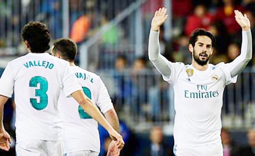 Video clip highlights bàn thắng Malaga 1-2 Real Madrid: Isco rực sáng khi trở lại La Rosaleda