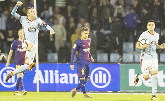 ĐIỂM NHẤN Celta Vigo 2-2 Barca: Cú sốc với La Masia. Dembele đã ghi bàn nhưng chưa đủ