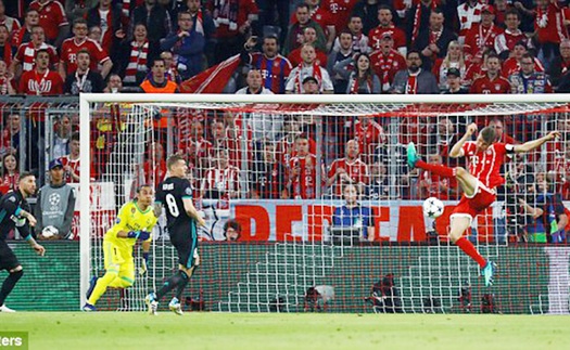 Bayern Munich 1-2 Real Madrid: Dứt điểm siêu tệ, Bayern trả giá cực đắt