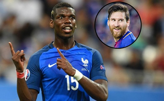 Đá siêu tệ, Pogba vẫn ví mình với… Messi