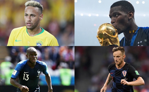 Pogba, Neymar, và những ngôi sao lớn lỡ hẹn với giải thưởng The Best của FIFA