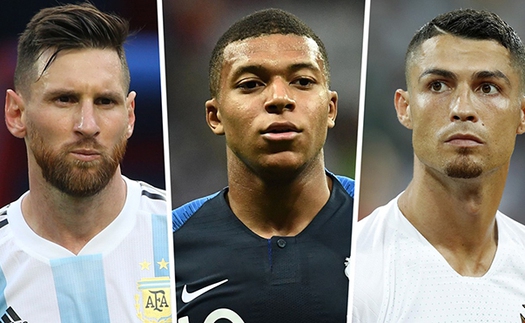 Không phải Neymar hay Griezmann, Mbappe sẽ chấm dứt kỷ nguyên Messi - Ronaldo