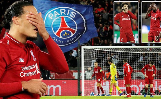 ĐIỂM NHẤN PSG 2-1 Liverpool: Đêm đáng quên của Van Dijk. 'Đinh ba SFM' vô hại