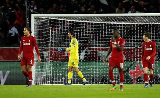 Video clip bàn thắng PSG 2-1 Liverpool: The Kop lâm nguy thực sự