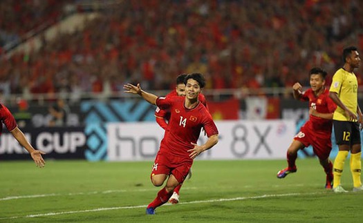 CHẤM ĐIỂM Việt Nam 2-0 Malaysia: Công Phượng lại hay nhất, Đình Trọng là điểm tựa hàng thủ