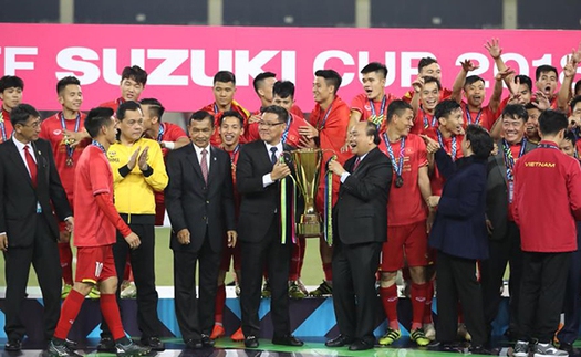 Việt Nam vô địch AFF Cup 2018: Năm đại cát của nền bóng đá