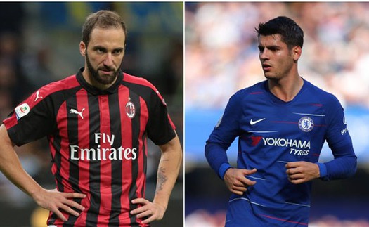 NÓNG: Chelsea và AC Milan đạt thỏa thuận trao đổi Morata và Higuain