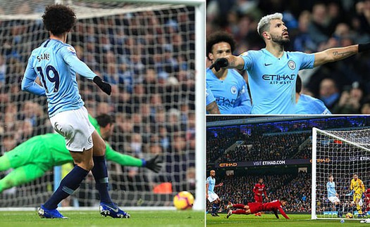 Ngoại hạng Anh vòng 21: Man City quật ngã Liverpool, cuộc đua vô địch hấp dẫn trở lại