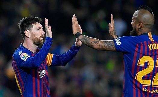 VIDEO Barcelona 3-1 Vallecano: Messi, Suarez tiếp tục tỏa sáng, Barca tiến sát ngôi vương