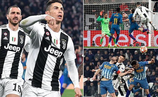 Cristiano Ronaldo lập hat-trick vào lưới Atletico Madrid: CR7 Là một, là riêng, là duy nhất